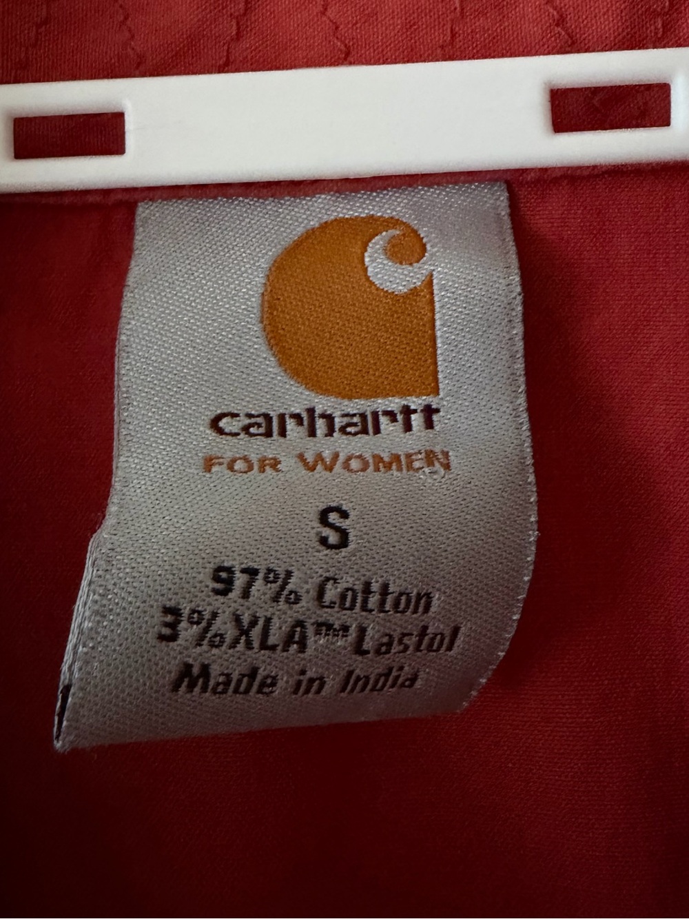Carhartt Coral Snap Button Utility Vest Workwear Western Sleeveless Shirt Top - Picture 10 of 10